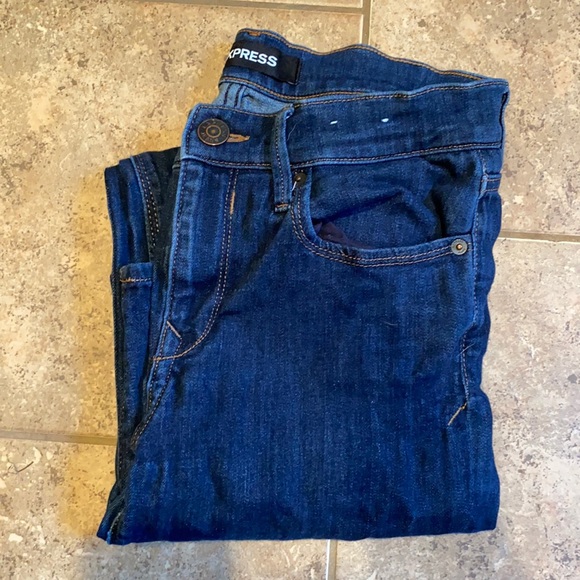 Express Mid Rise Jeans